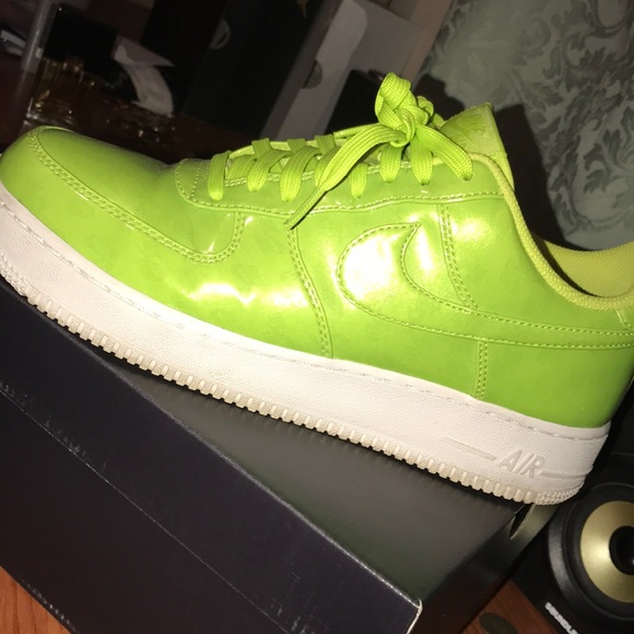 lime green air force 1s